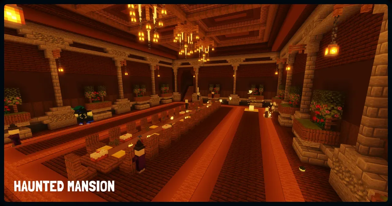 Inside the Haunted Mansion dungeon